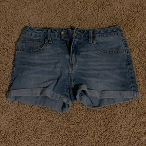 Girls jean shorts